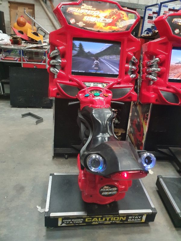 Superbikes sit down racing game single cabinet view