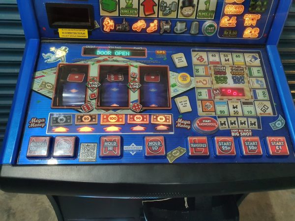 Monopoly High Roller £100 Jackpot Pub Fruit Machine